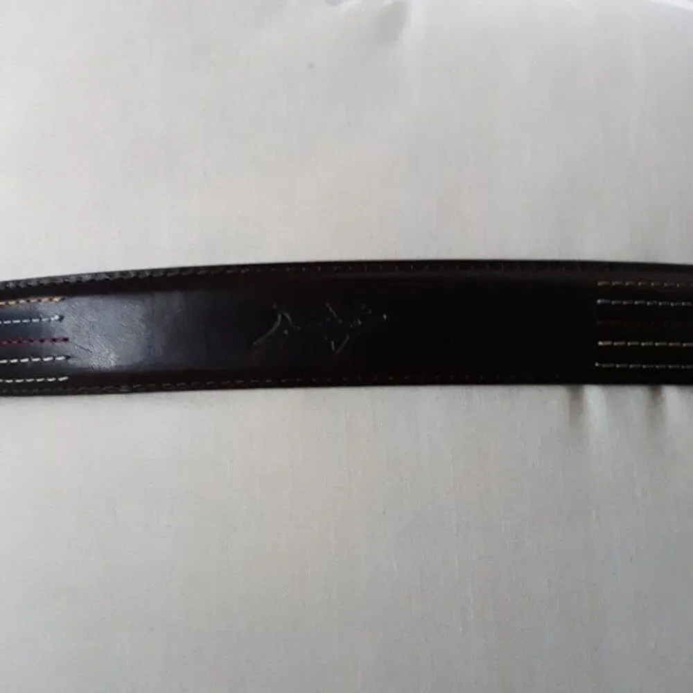 Greg Norman Brown Leather Belt size 36